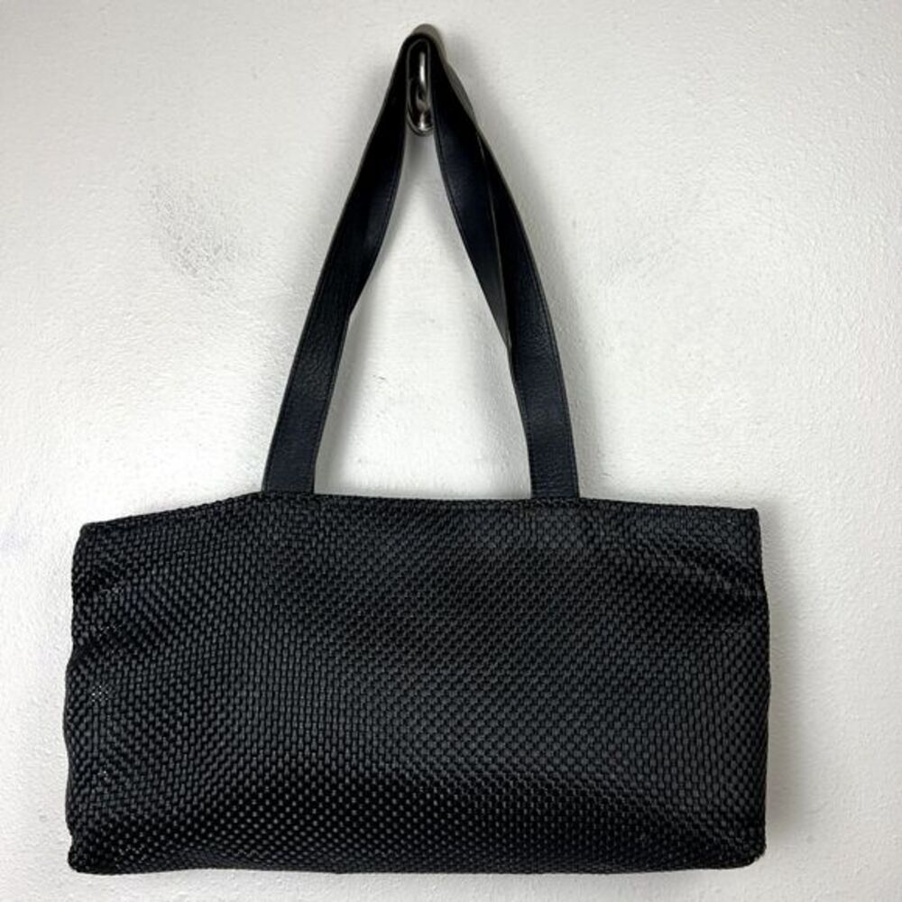 Chilewich Black Textured Shoulder Bag